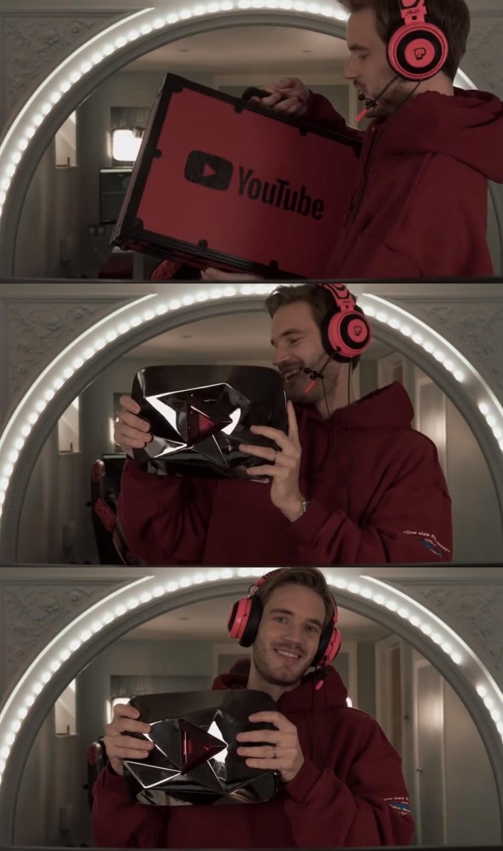 YouTuber訂閱破千萬送鑽石…破億送什麼? PewDiePie「親自開箱」網全看傻!