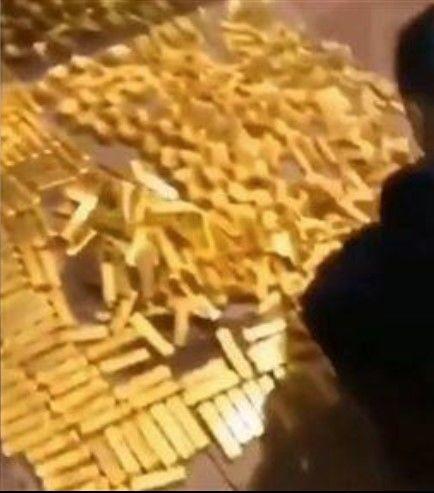 真實存在黃金屋?貪汙官員家藏「13.5頓黃金條」政府貪起來不手軟...網怕爆:超黑暗...