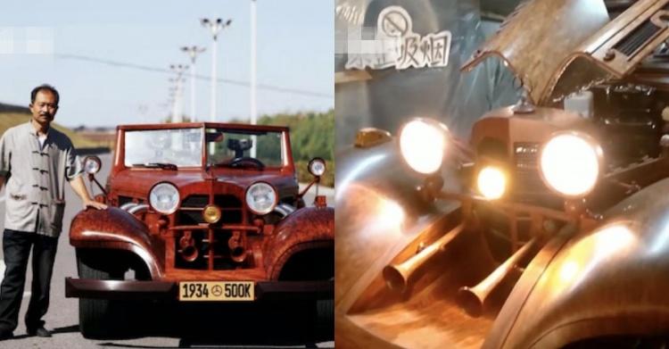職人精神！農夫愛車成癡「花600萬打造全木造老爺車」速度還還可以達到__網：超猛！