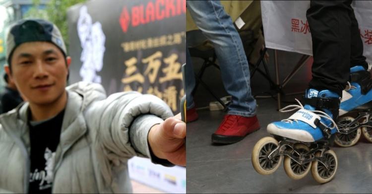 單車環島很累嗎？他用直排輪「環遊世界」走過18個國家！準備打破世界紀錄！網：超狂