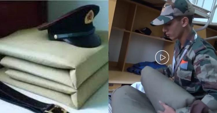大陸當兵也搞這招！交流營外國學員「摺豆腐塊棉被摺到崩潰」網笑：我在他眼中看到絕望