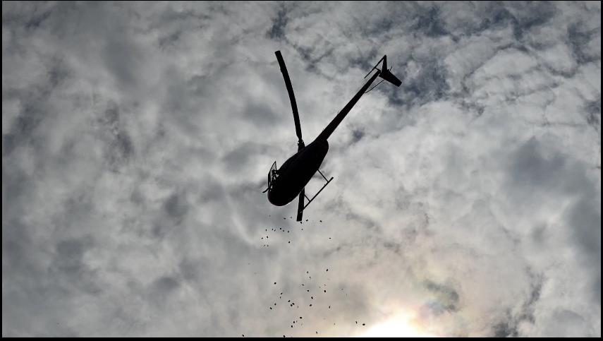 土豪的婚禮就是不一樣！新郎「包下直升機灑紅包雨」在場賓客全瘋搶！網笑翻：也太狂！