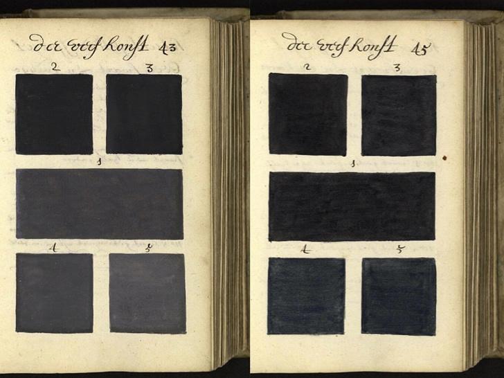 色票始祖！這本來自1692年手繪色卡問世 高達900頁引關注:比Pantone還要早