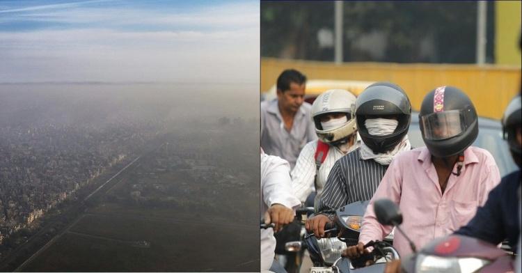 印度空氣污染超標40倍！猶如走在「毒氣室」危險行徑...讓人不敢出門：真要命！