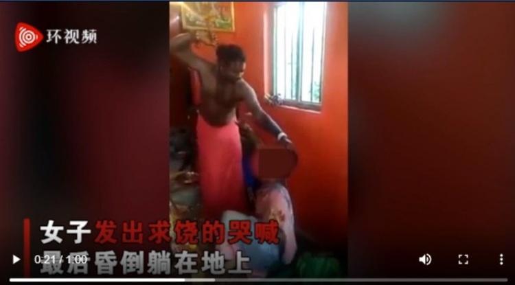 印度女子被邪靈附體!遭牧師「暴力毆打」堪稱驅魔術...網笑翻:不被打死也剩半條命!