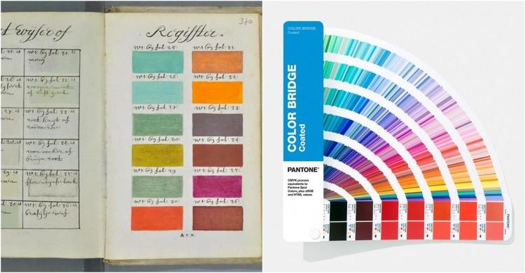 色票始祖！這本來自1692年手繪色卡問世 高達900頁引關注:比Pantone還要早
