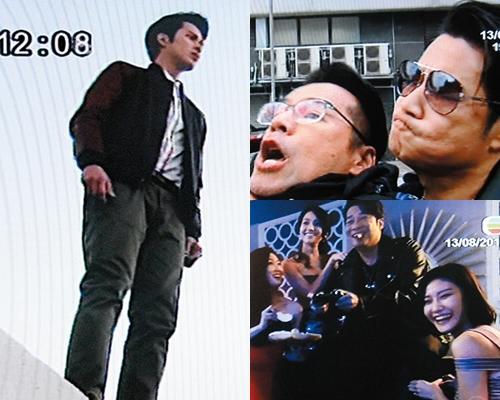 何廣沛飾演的「小冬」得知自己是禍國奸臣魏忠賢後，走上天台自殺。