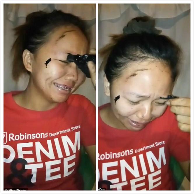 女子太想清粉刺沒看說明書，撕下麵膜後「之後照」讓網友為她默哀...