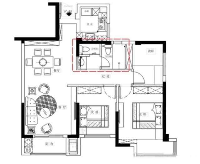曬家！ 媳婦堅持廁所裝「雙馬桶」，完工後我才知道真是太實用了！